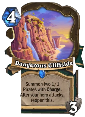 Dangerous Cliffside Card Image