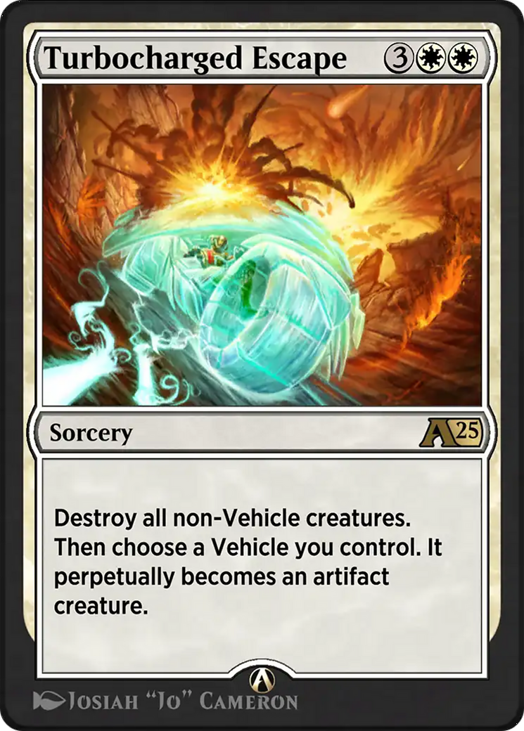 Turbocharged Escape Card Image