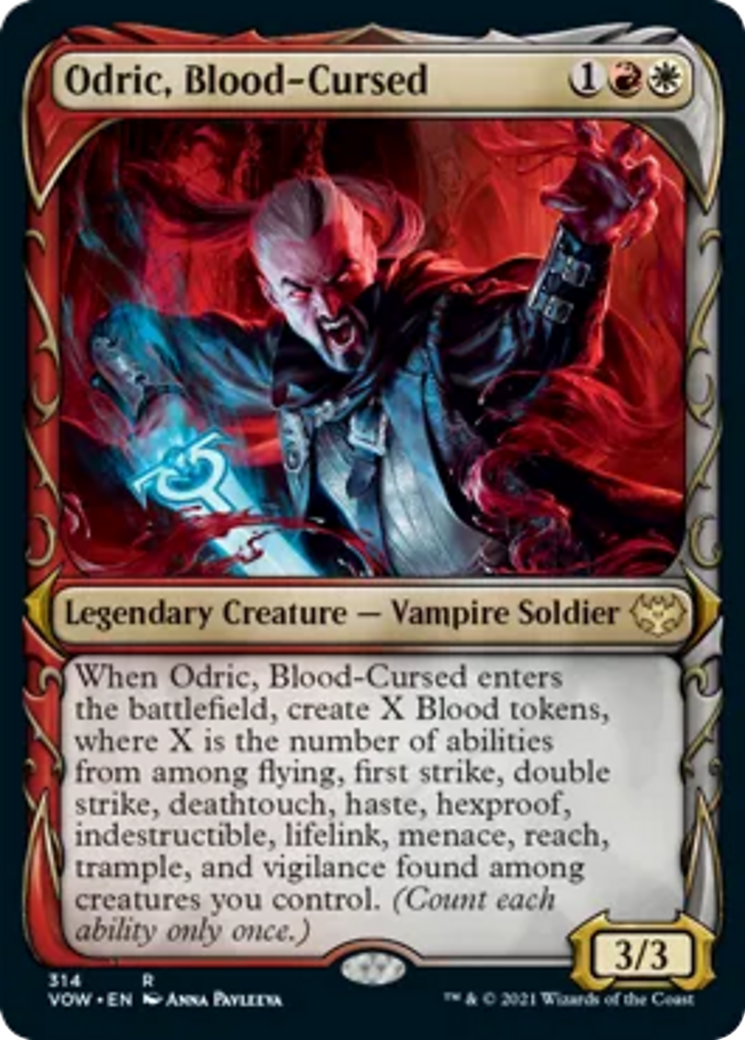 Odric, Blood-Cursed Card Image