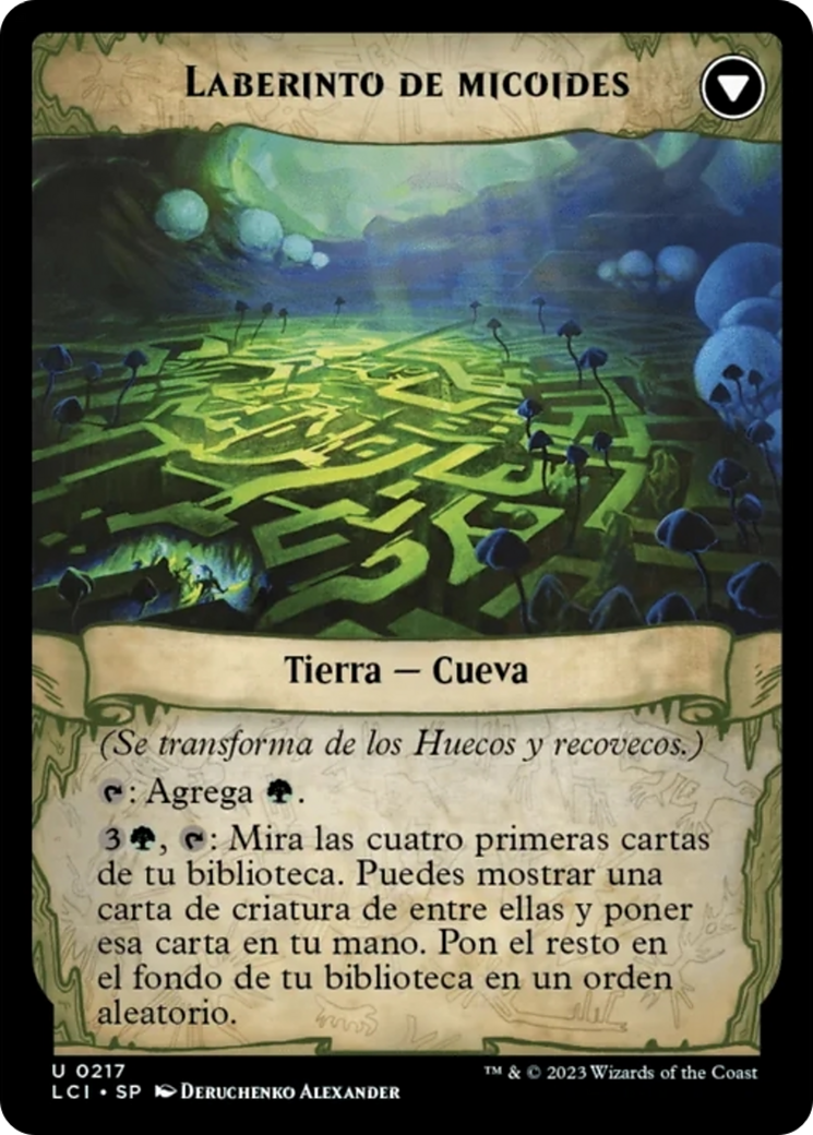 Twists and Turns // Mycoid Maze Card Image