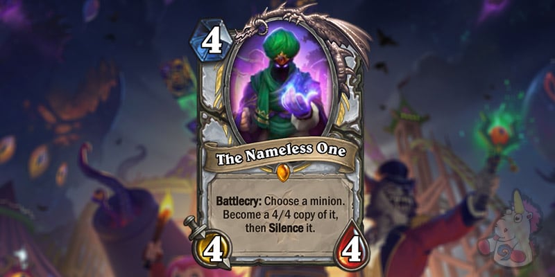 The Nameless One is a New Priest Card Revealed for Hearthstone's Darkmoon Faire Expansion