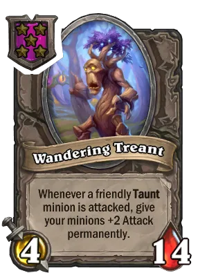 Wandering Treant Card Image