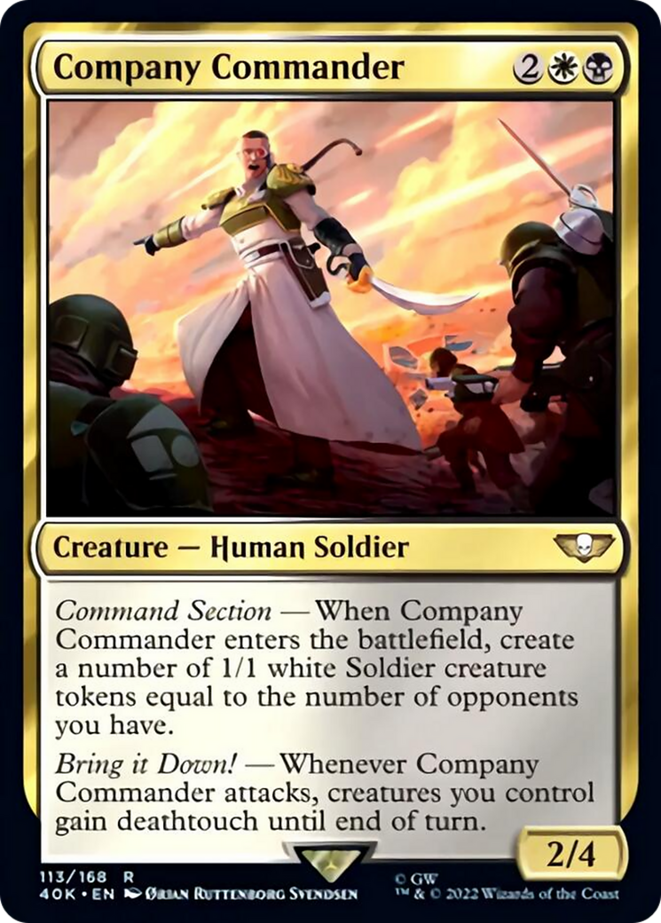 Company Commander Card Image
