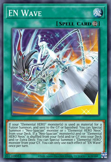 EN Wave Yu-Gi-Oh Card, Art 2