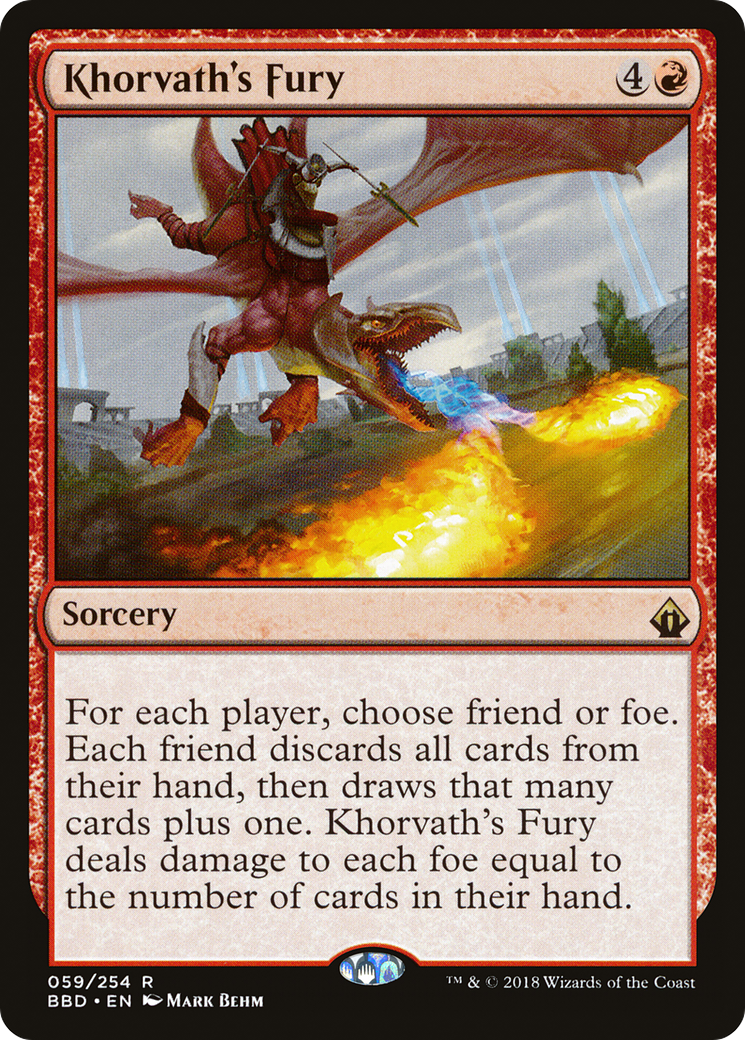 Khorvath's Fury Card Image
