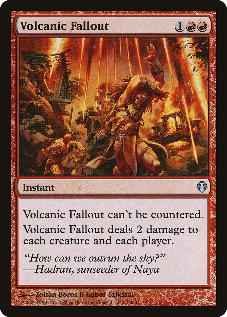 Volcanic Fallout Card Image