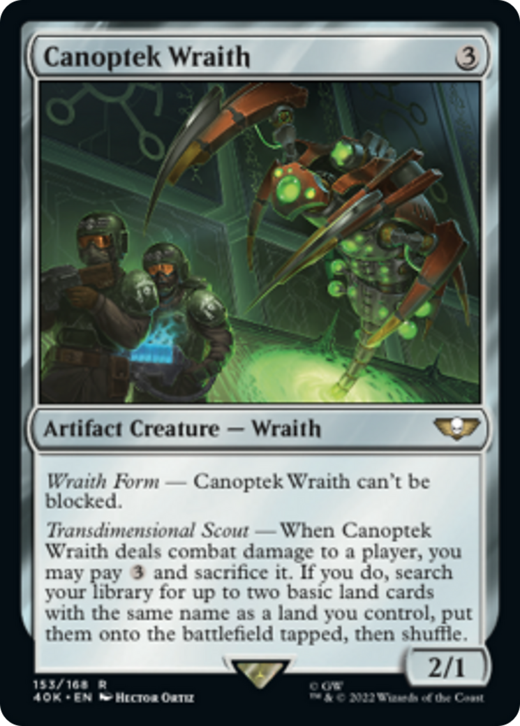 Canoptek Wraith Card Image