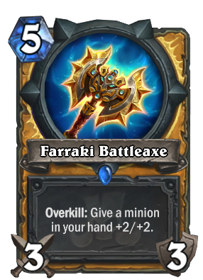 Farraki Battleaxe Card Image