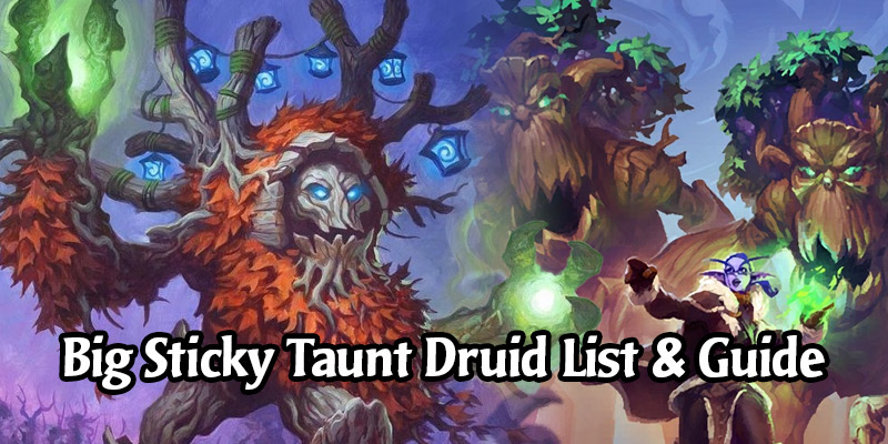 Big Sticky Taunt Druid Deck List and Guide - Memes and Dreams #7