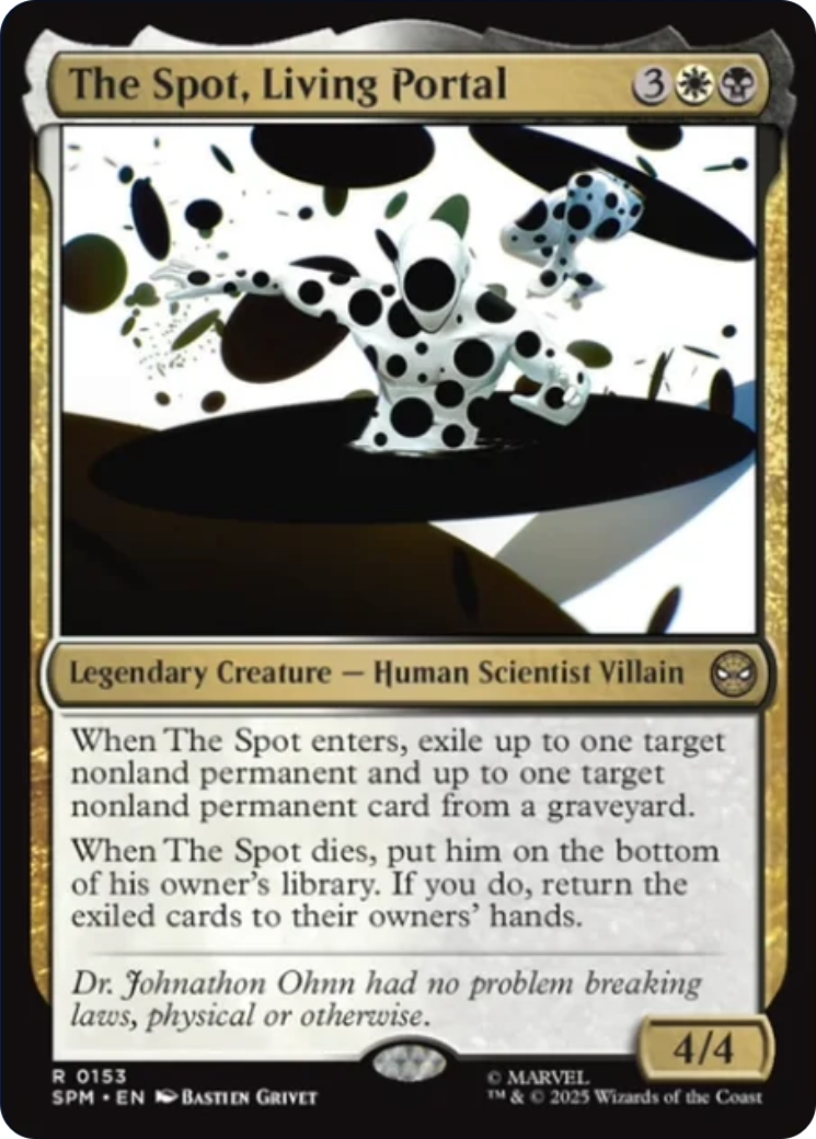 The Spot, Living Portal Card Image