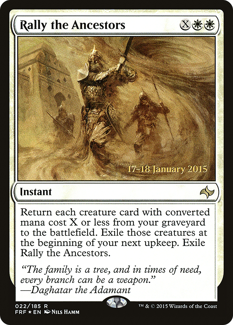 Rally the Ancestors Card Image