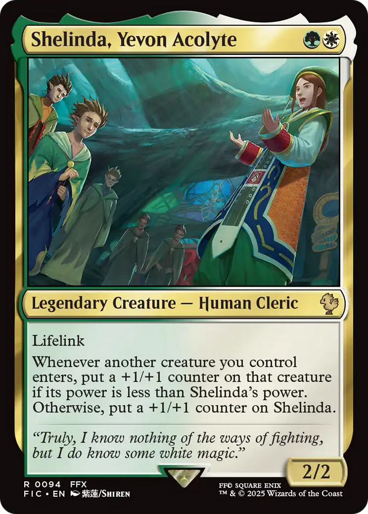 Shelinda, Yevon Acolyte Card Image