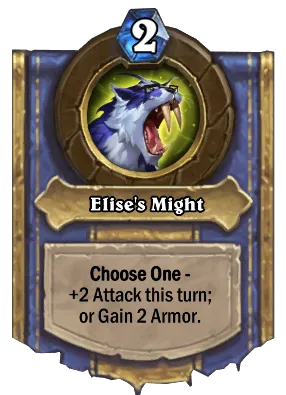 Elise's Might Card Image