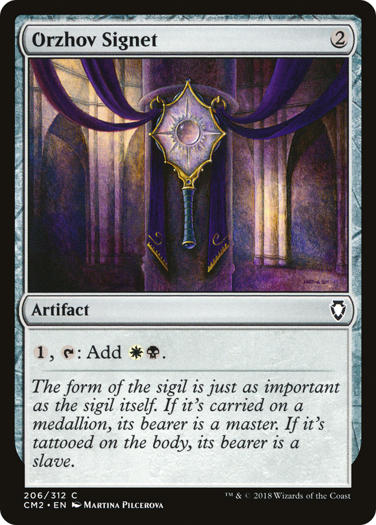 Orzhov Signet Card Image