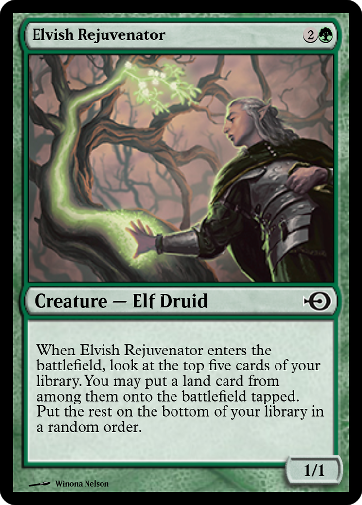 Elvish Rejuvenator Card Image