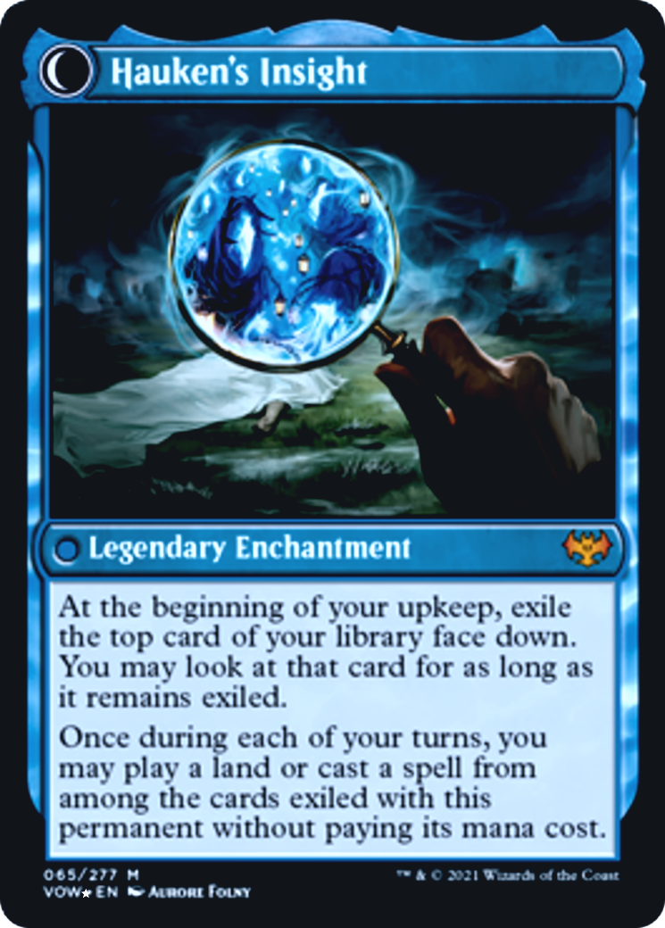 Jacob Hauken, Inspector // Hauken's Insight Card Image