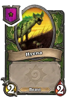 Hyena Card Image