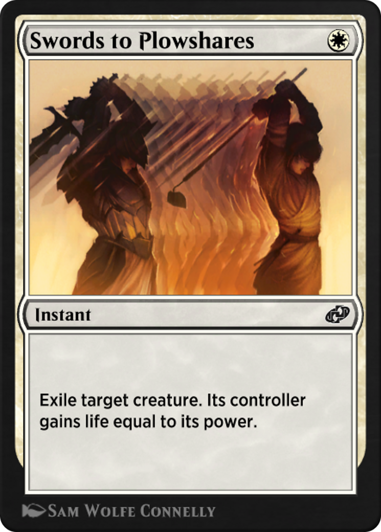 Swords to Plowshares Card Image
