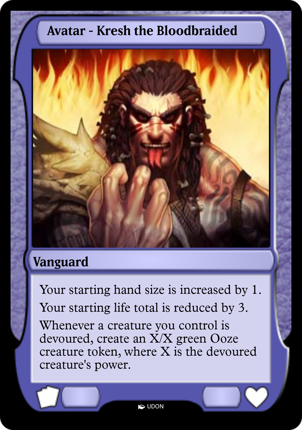 Kresh the Bloodbraided Avatar Card Image