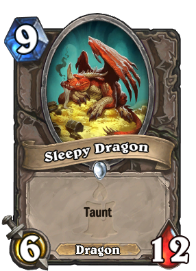 Sleepy Dragon Card Image