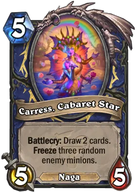 Carress, Cabaret Star Card Image