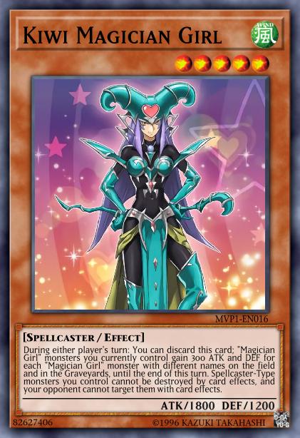 Kiwi Magician Girl Card Image