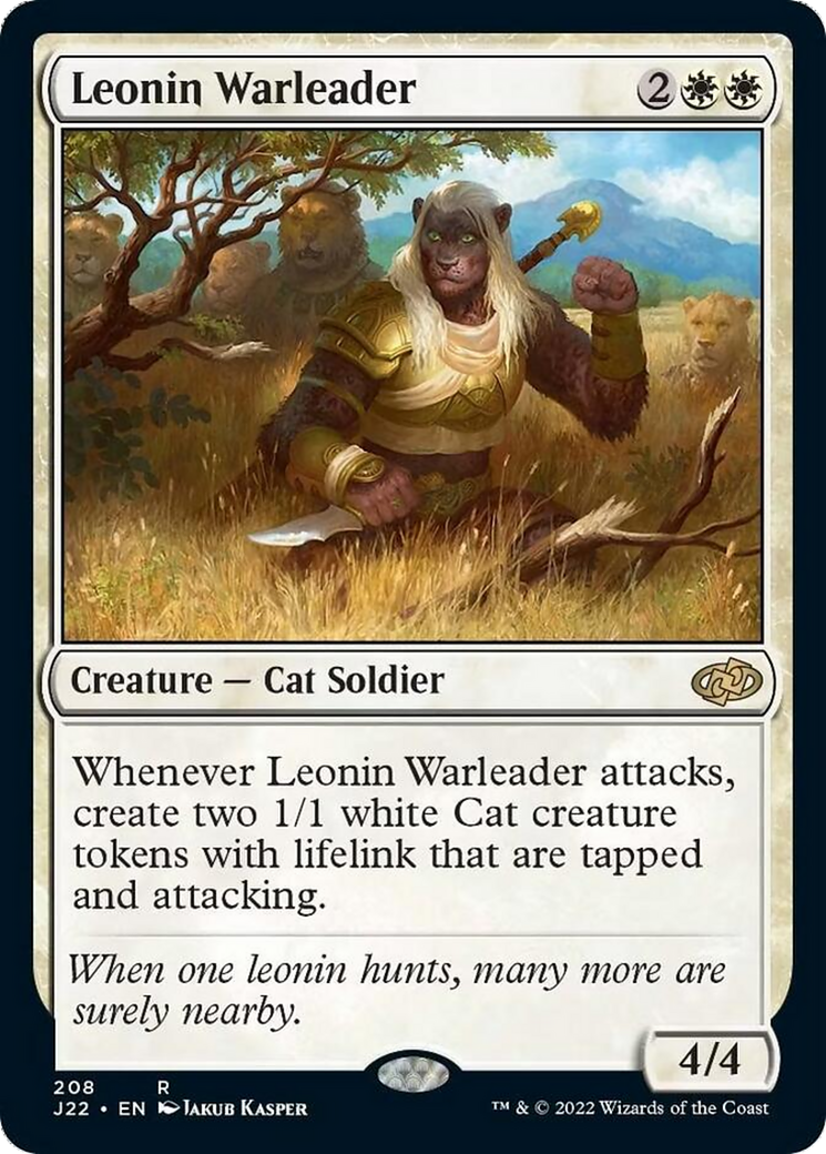 Leonin Warleader Card Image