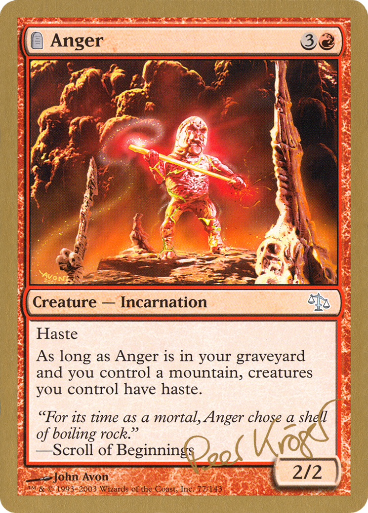 Anger Card Image