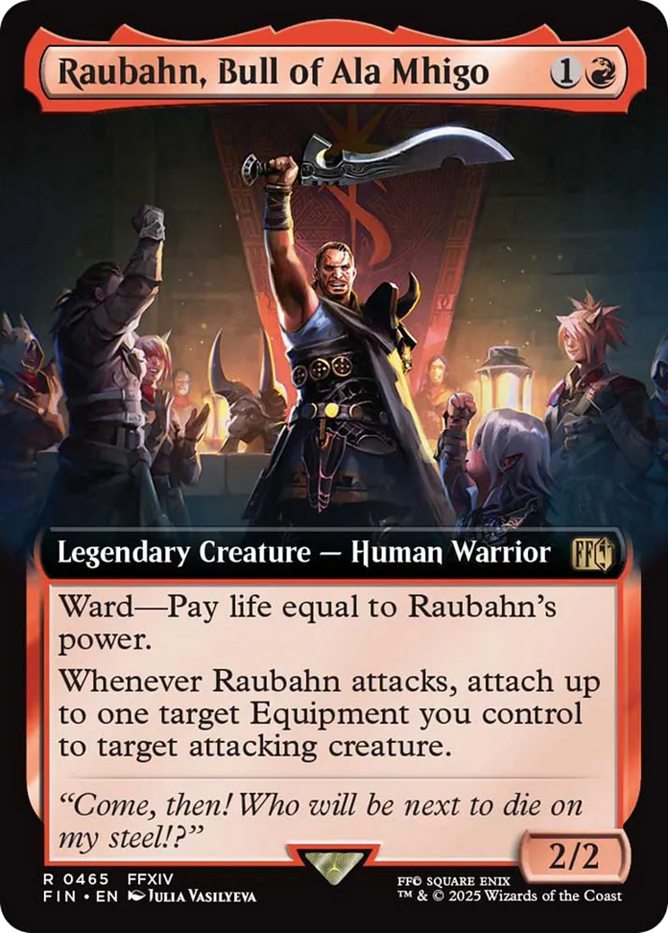 Raubahn, Bull of Ala Mhigo Card Image