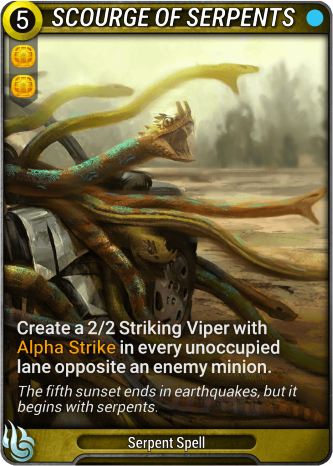 Scourge of Serpents Card Image