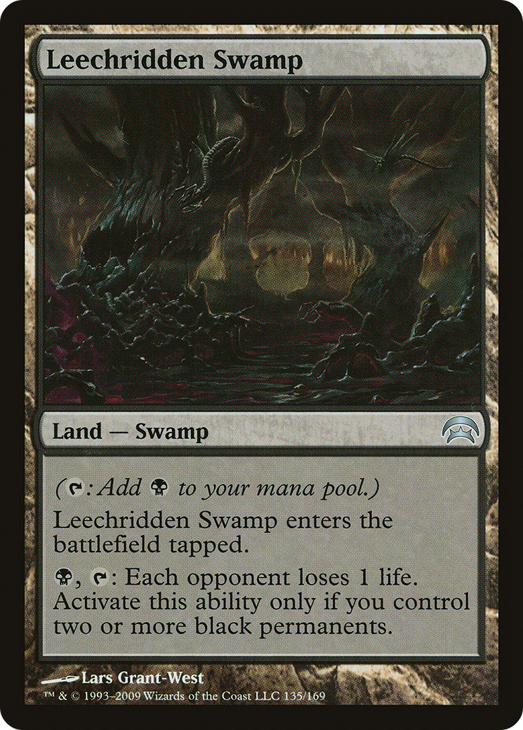 Leechridden Swamp Card Image