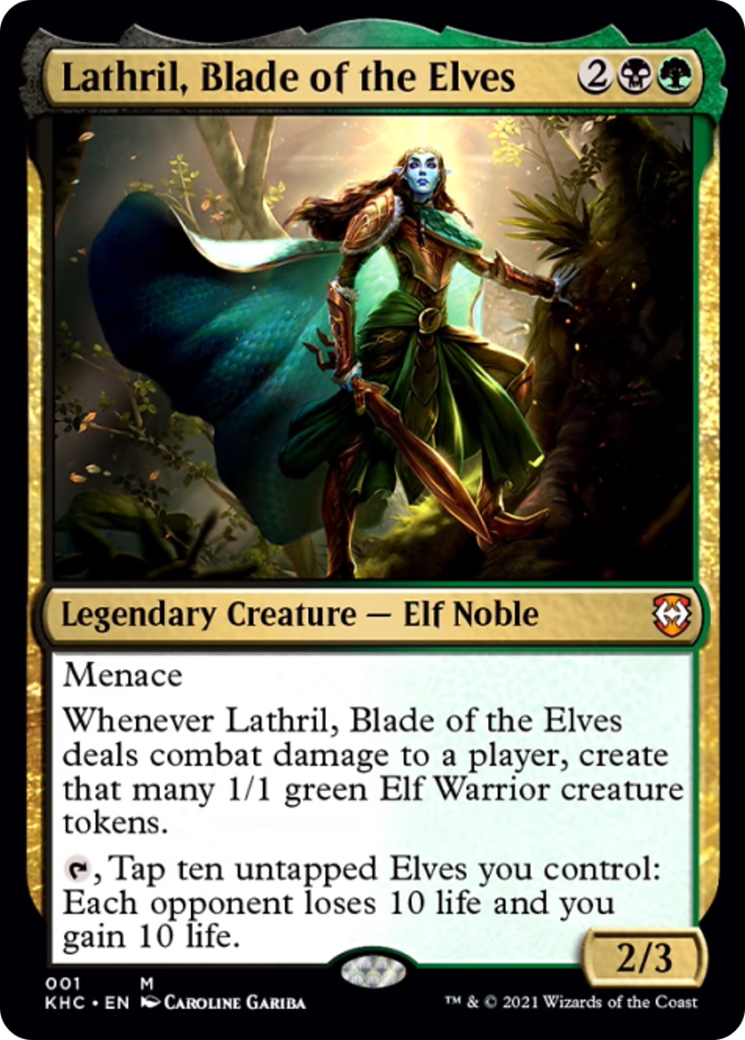 Lathril, Blade of the Elves Card Image