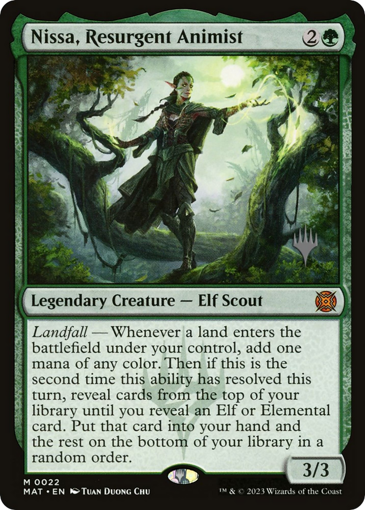 Nissa, Resurgent Animist Card Image