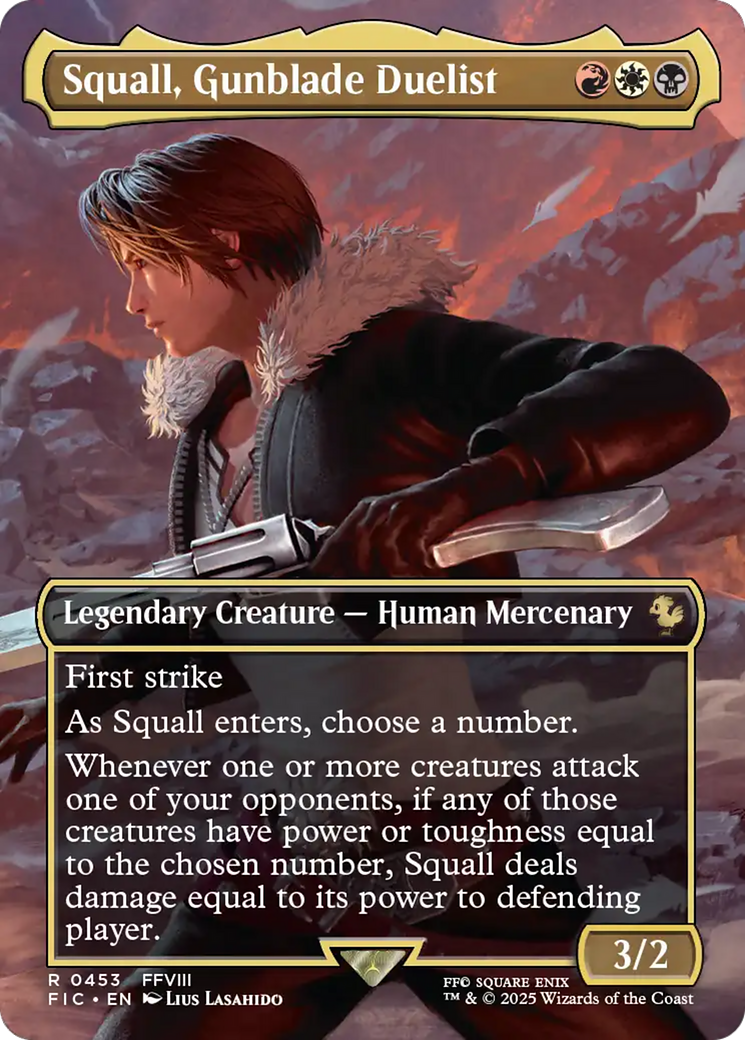 Squall, Gunblade Duelist Card Image