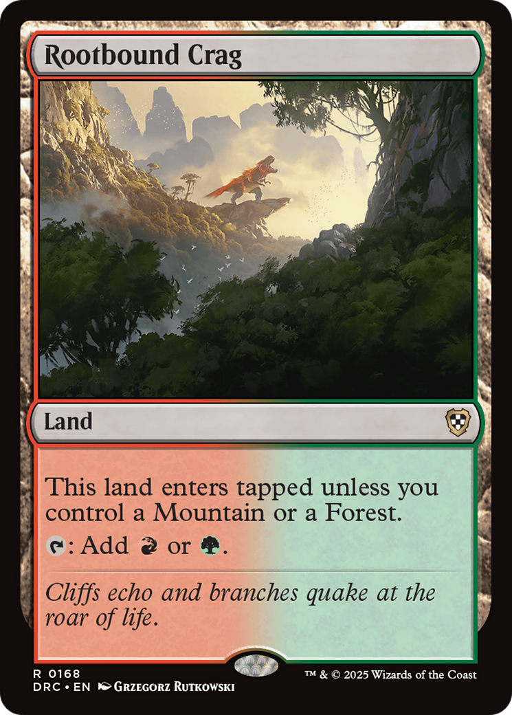Rootbound Crag Card Image