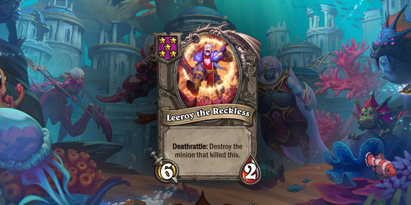 Final Hearthstone Battlegrounds Reveal by Ninaisnoob - Four New Minions, Deadly Spore & Seafood Slinger Leaving