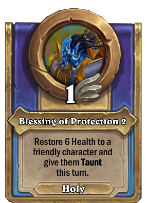 Blessing of Protection 2 Card Image