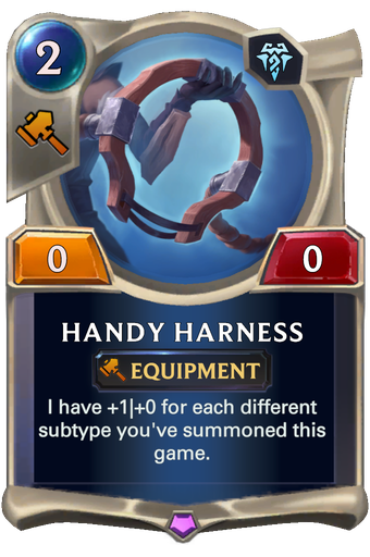 Handy Harness Card Image