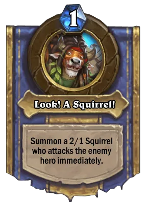 Look! A Squirrel! Card Image