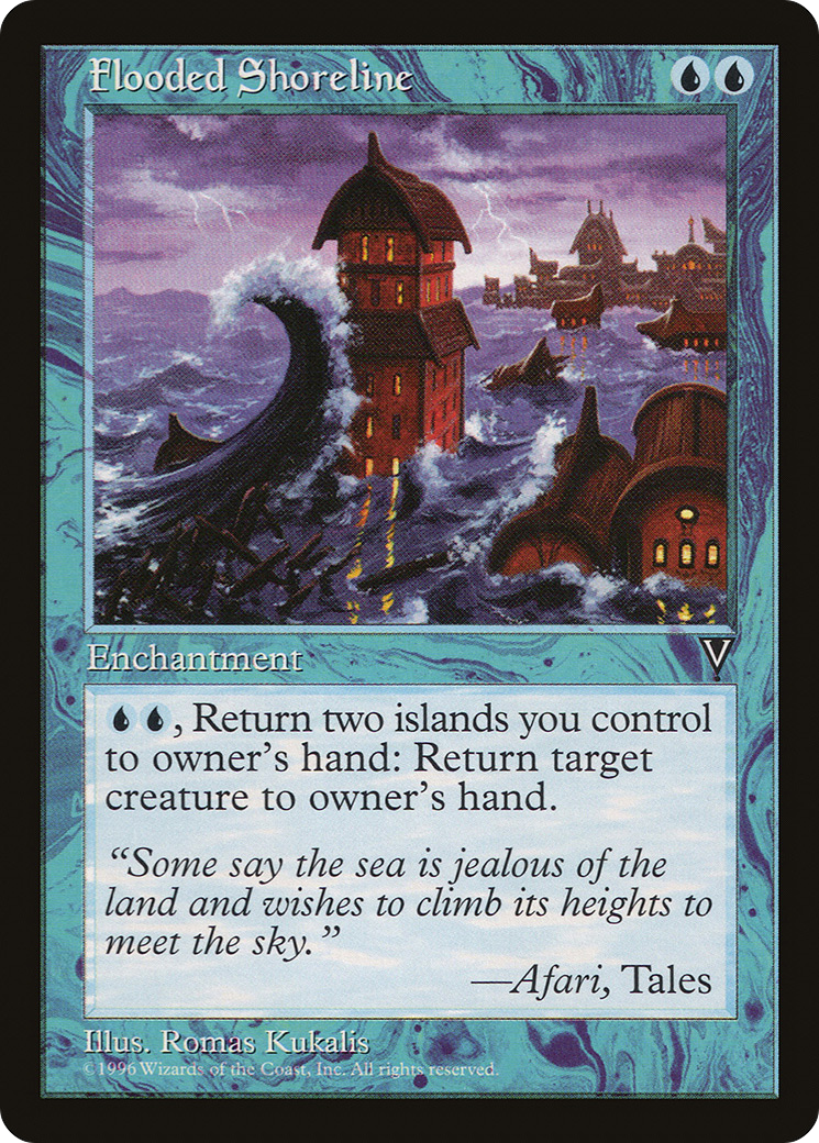 Flooded Shoreline Card Image