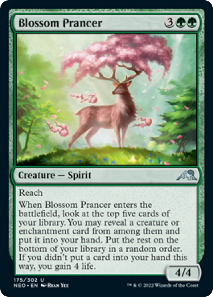 Blossom Prancer Card Image