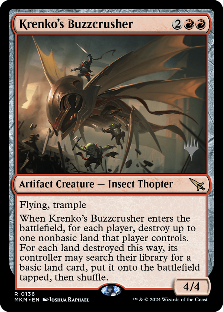 Krenko's Buzzcrusher Card Image