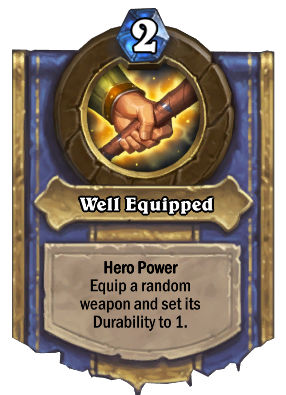 Well Equipped Card Image