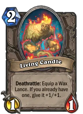 Living Candle Card Image