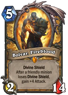 Bolvar, Fireblood Card Image