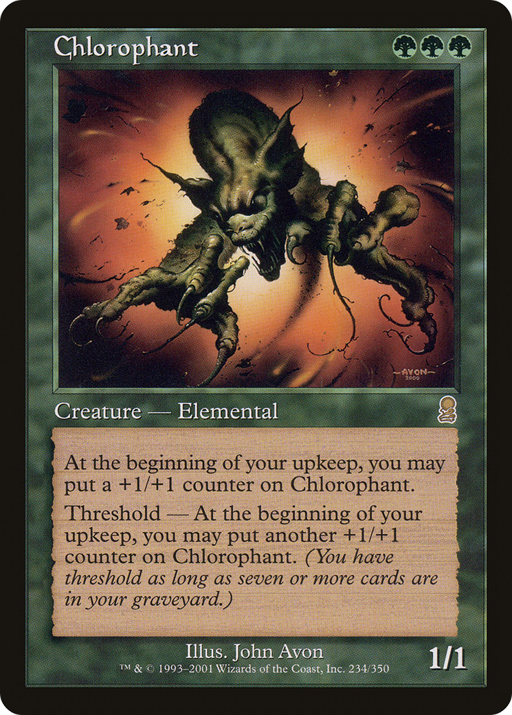 Chlorophant Card Image