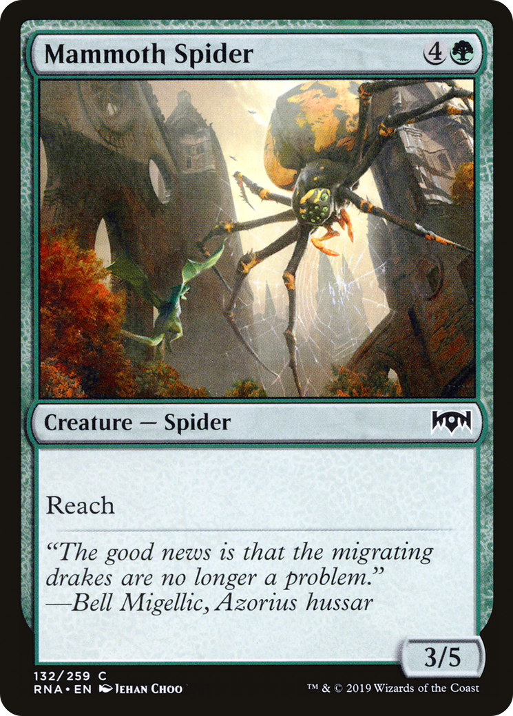 Mammoth Spider Card Image