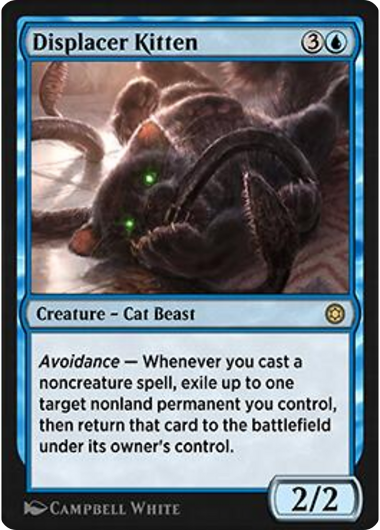 Displacer Kitten Card Image