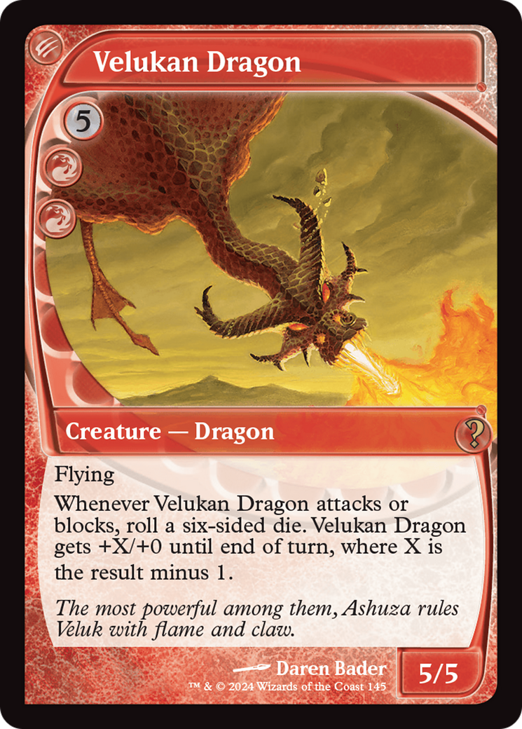 Velukan Dragon Card Image