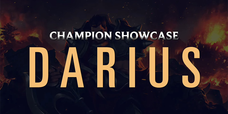 Legends of Runeterra - New Video for the Noxus Champion Showcase Featuring Darius
